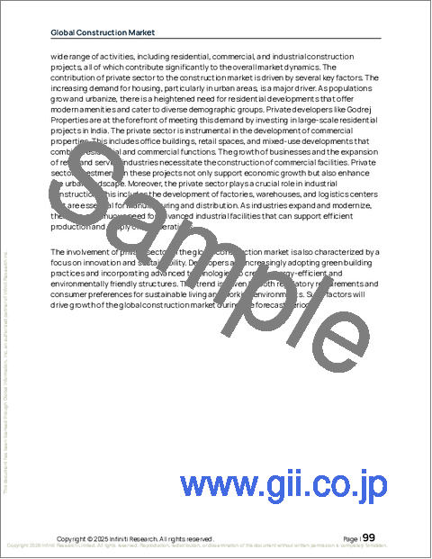 サンプル2：世界の建設市場2026-2030年