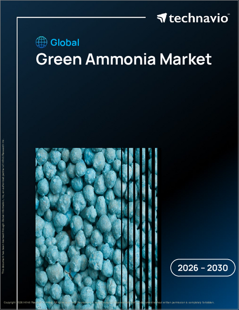 表紙：グリーンアンモニアの世界市場、2026年～2030年