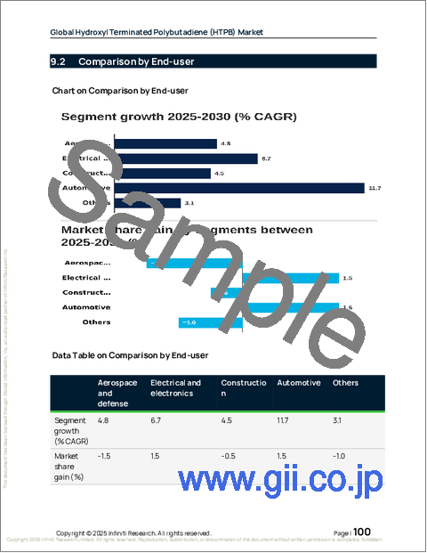 サンプル2：世界のヒドロキシル末端ポリブタジエン（HTPB）市場2026-2030年