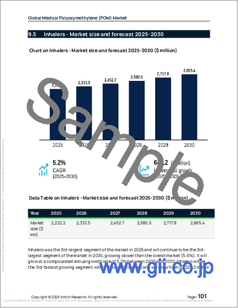 サンプル2：世界の医療用ポリオキシメチレン（POM）市場2026-2030年
