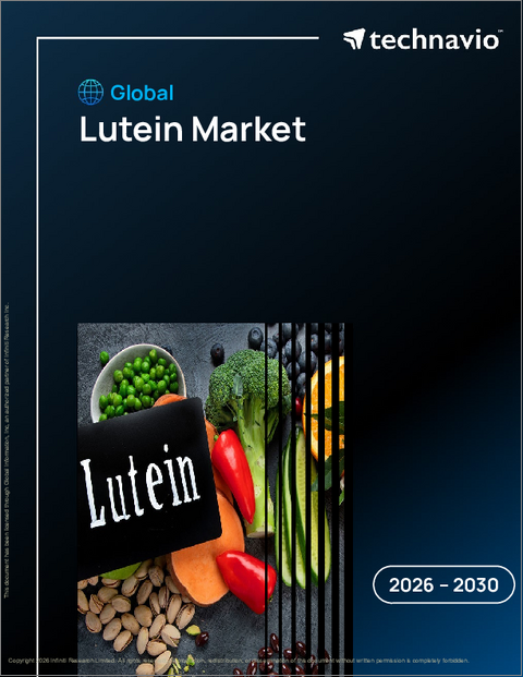 表紙：ルテインの世界市場、2026年～2030年