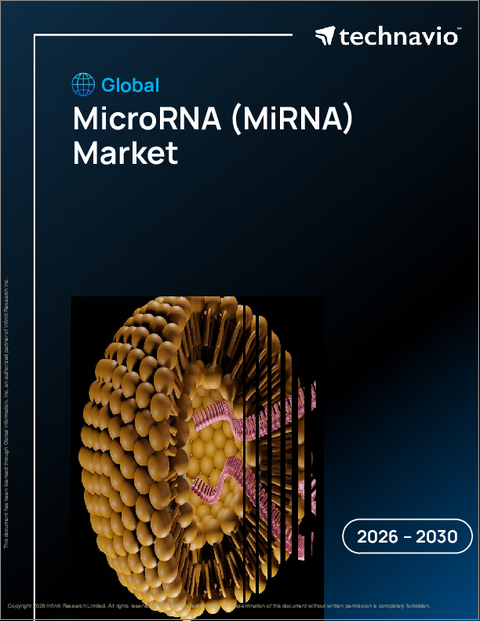 表紙：世界のマイクロRNA（miRNA）市場2026-2030年