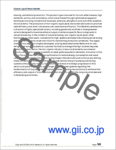 サンプル2：世界の液体酵母市場2026-2030年