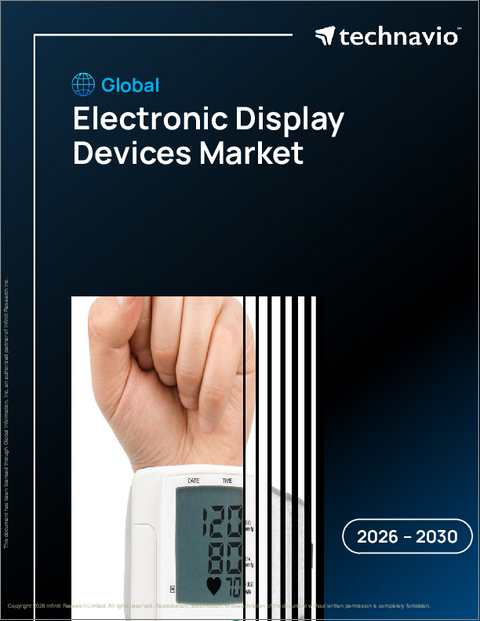 表紙:世界の電子ディスプレイデバイス市場2026-2030年