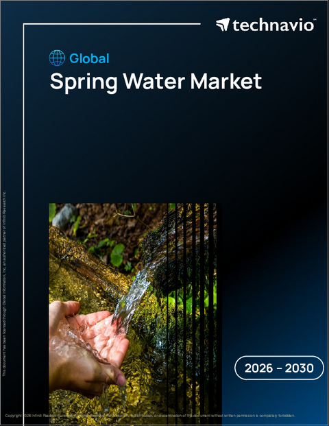 表紙：世界の天然水市場2026-2030年