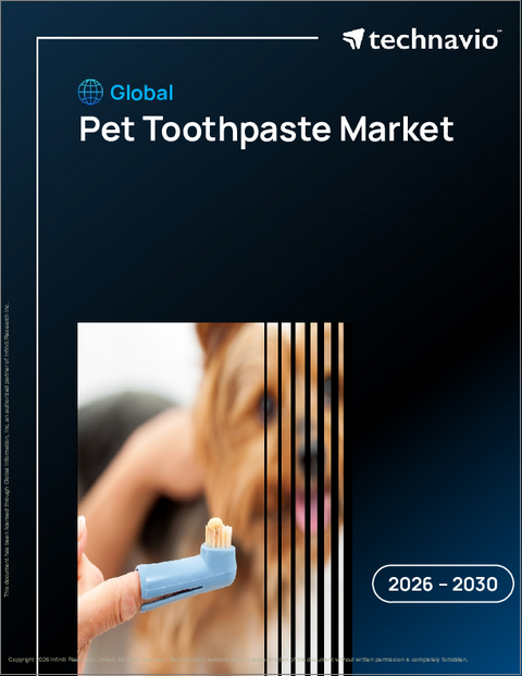 表紙：世界のペット用歯磨き粉市場2026-2030年