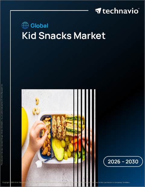 表紙：世界の子供向けスナック市場2026-2030年