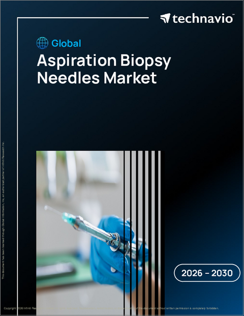 表紙：世界の吸引生検針市場2026-2030年