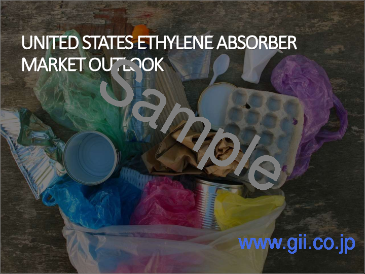 サンプル2:エチレン吸収剤市場- 世界の産業規模、シェア、動向、機会、および予測:製品別、化学品別、用途別、最終用途産業別、地域別および競合、2021年~2031年