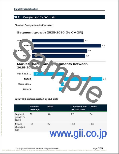 サンプル2：世界のアボカド市場2026-2030年