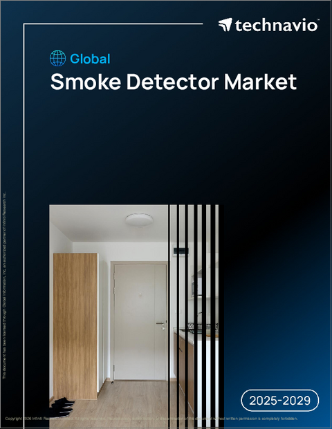 表紙:世界の煙感知器市場2025-2029年