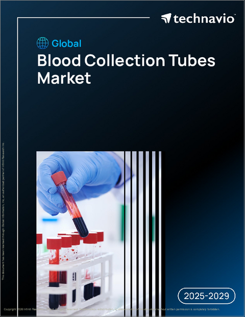 表紙：世界の採血用チューブ市場2025-2029年