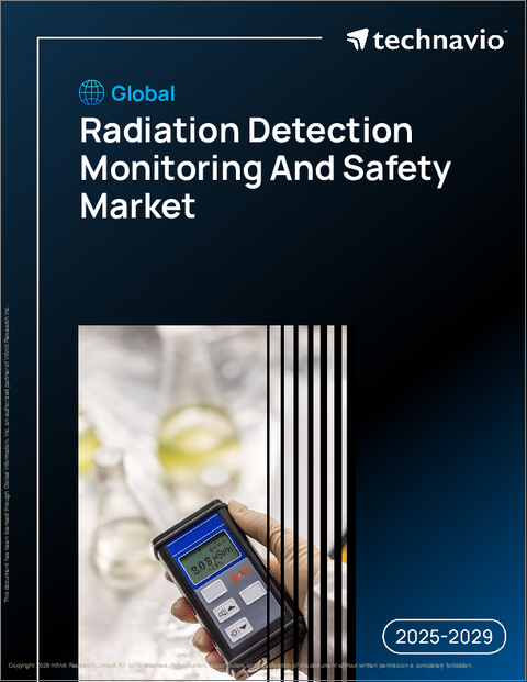 表紙：世界の放射線検知・監視および安全市場2025-2029年