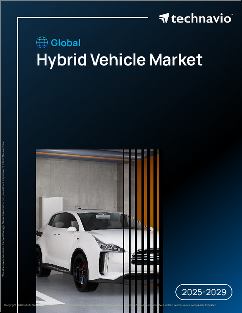 表紙：世界のハイブリッド車市場、2025年～2029年