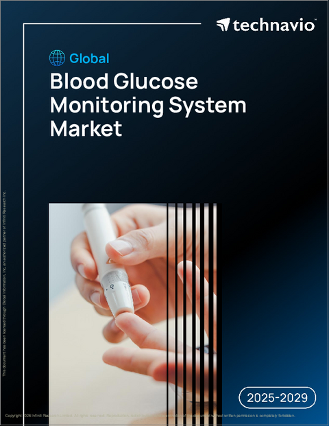 表紙:世界の血糖モニタリングシステム市場2025-2029年