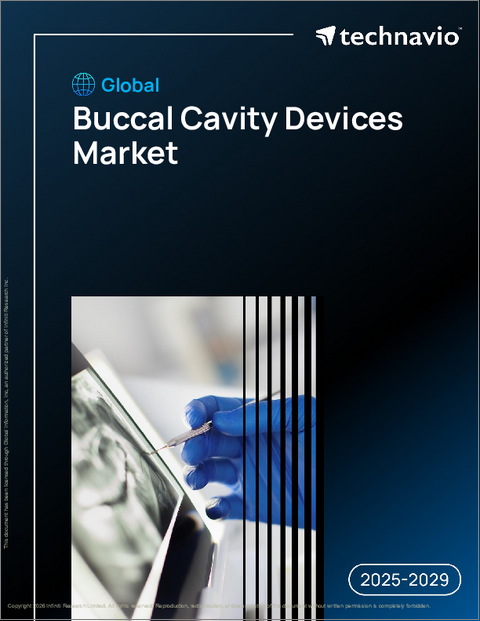 表紙：世界の口腔内デバイス市場2025-2029年