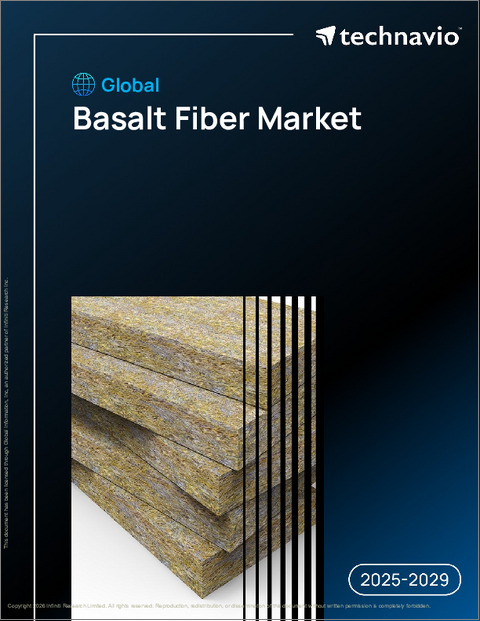 表紙：世界の玄武岩繊維市場2025-2029年