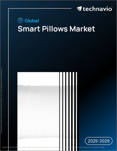 表紙：世界のスマートピロー市場（2025年～2029年）