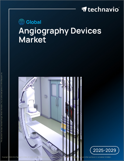 表紙：世界の血管造影装置市場2025-2029年
