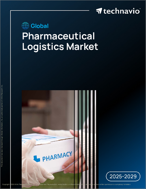 表紙:世界の医薬品物流市場2025-2029年