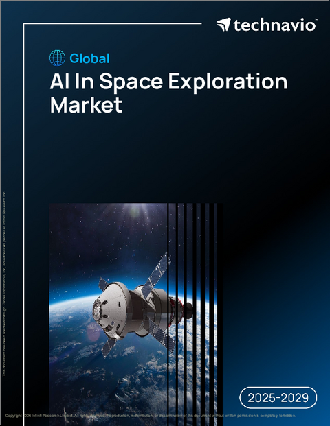 表紙：宇宙探査におけるAIの世界市場、2025年～2029年