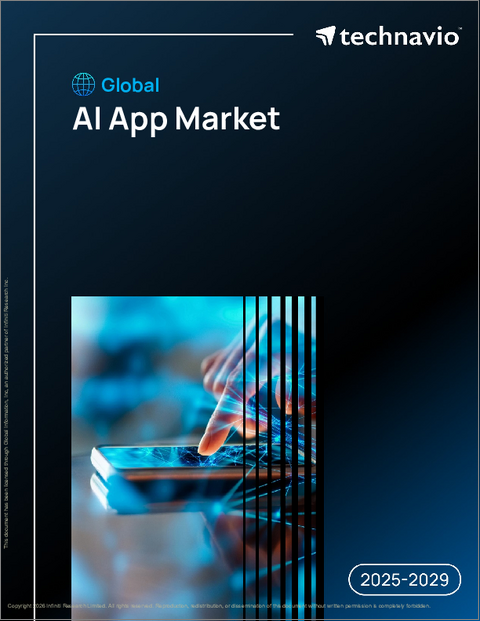 表紙:世界のAIアプリケーション市場2025-2029年