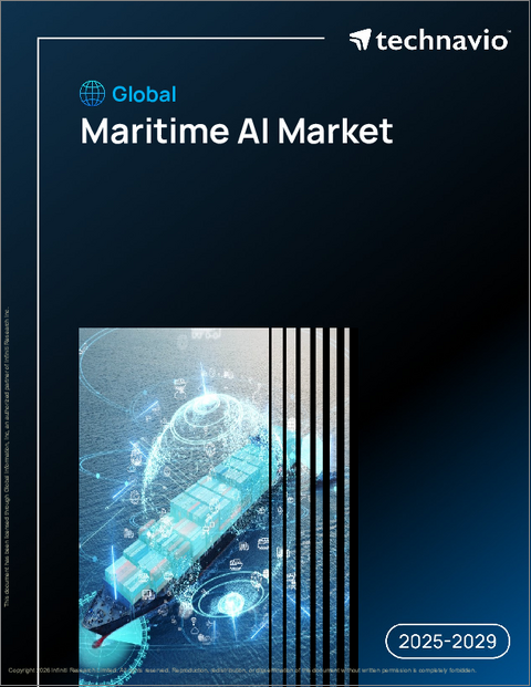 表紙：世界の海事AI市場2025-2029年