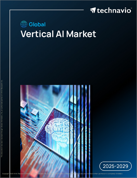 表紙：世界の垂直型AI市場2025-2029年