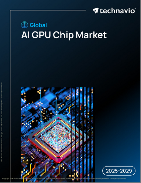 表紙：AI GPUチップの世界市場、2025年～2029年