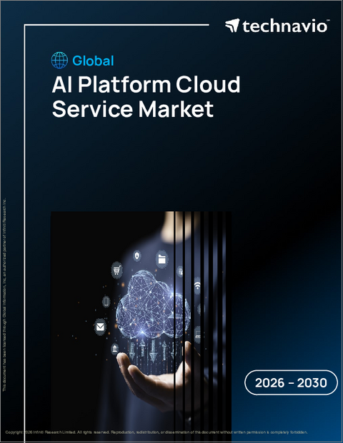 表紙：世界のAIプラットフォームクラウドサービス市場2026-2030年