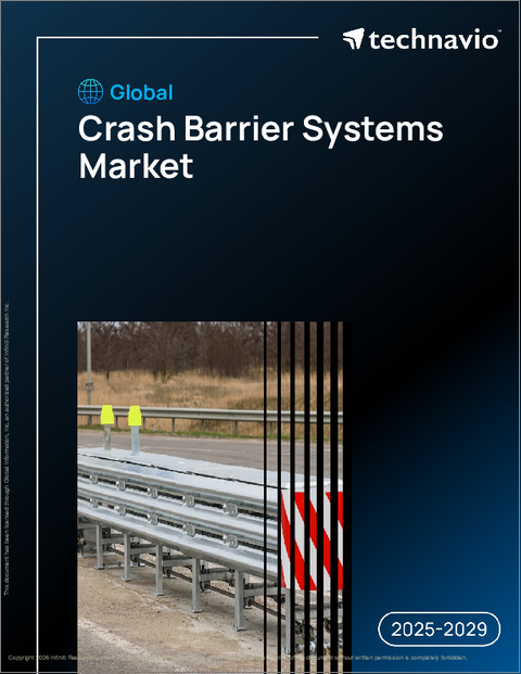 表紙:世界のガードレールシステム市場2025-2029年