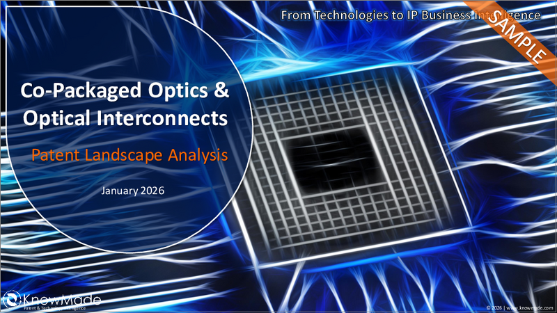 表紙：CPO（Co-Packaged Optics）および光インターコネクトに関する特許状況分析（2026年）