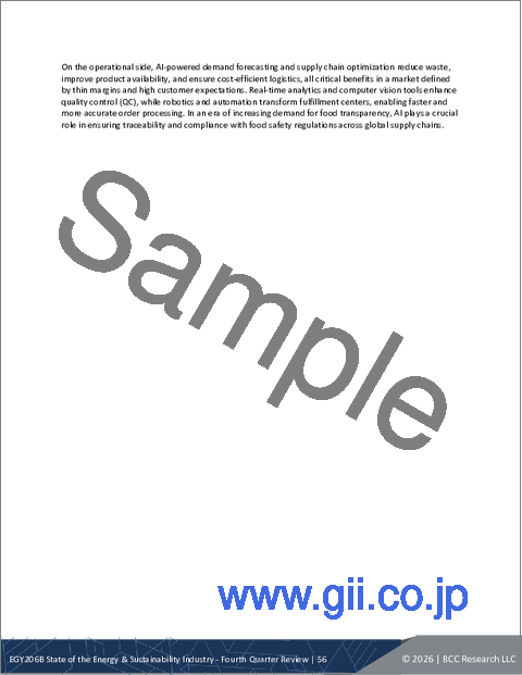 サンプル2：エネルギー&サステナビリティ業界の現状：第4四半期レビュー
