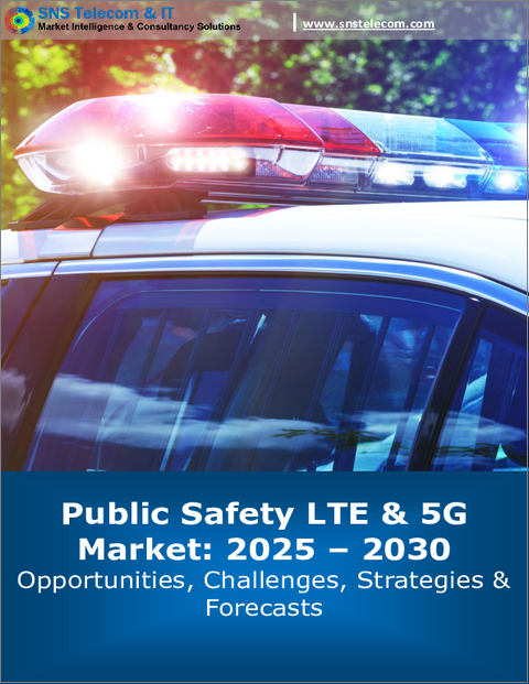 表紙:公共安全LTE・5Gの世界市場:(2025年~2030年)- 機会、課題、戦略、予測