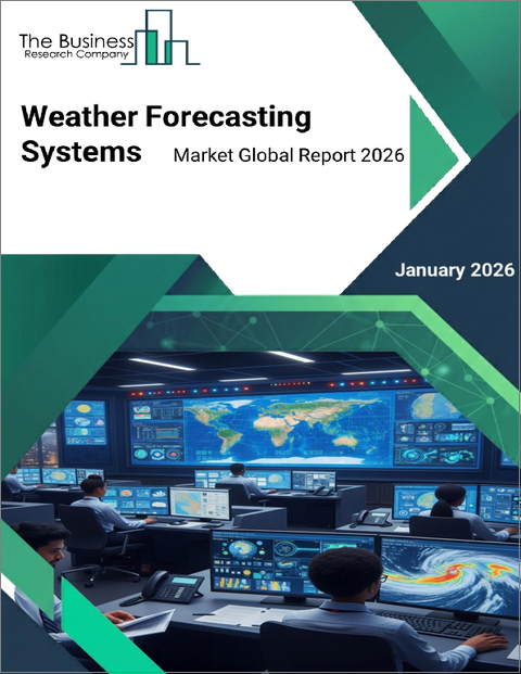表紙：気象予報システムの世界市場レポート2026