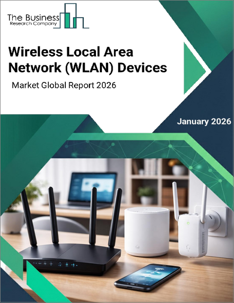 表紙：無線ローカルエリアネットワーク（WLAN）機器の世界市場レポート2026年