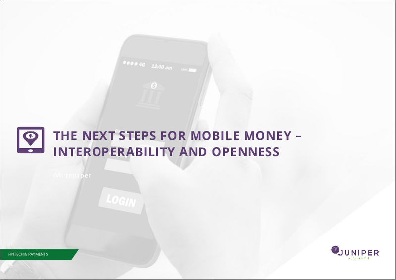 表紙：新興市場におけるモバイルマネー：2026～2030年