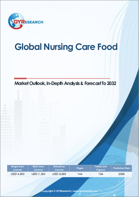 表紙：世界の介護食品市場の見通し、詳細な分析及び2032年までの予測