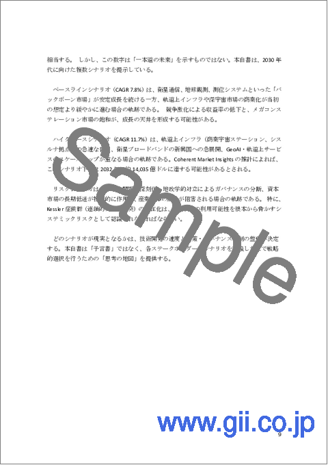 サンプル2：宇宙ビジネス総覧白書2026年版