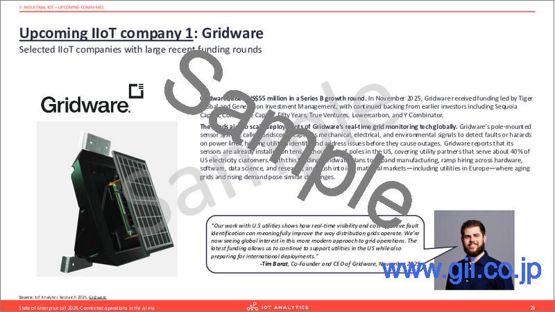 サンプル2：エンタープライズIoTの現状 (2026年)：AI時代におけるコネクテッドオペレーション