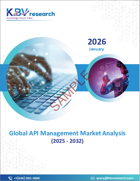 表紙:世界のAPI管理市場規模、シェア、業界分析レポート(企業タイプ別、導入別、アプリケーション別、エンドユーザー業界別、地域別展望・予測、2025年~2032年)