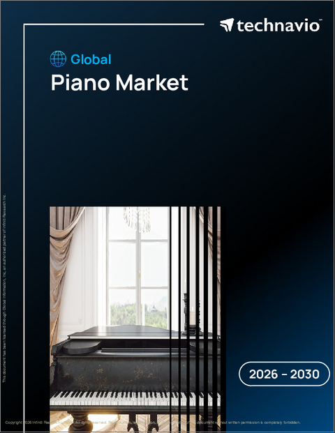 表紙：世界のピアノ市場2026-2030年
