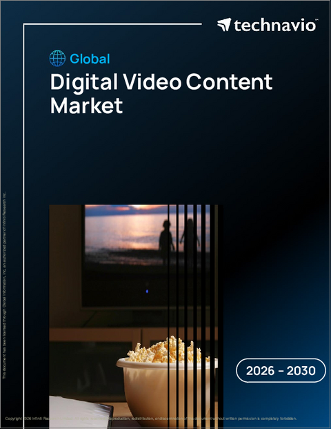 表紙：デジタル動画コンテンツの世界市場 2026年～2030年