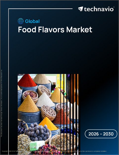 表紙：食品フレーバーの世界市場 2026年～2030年