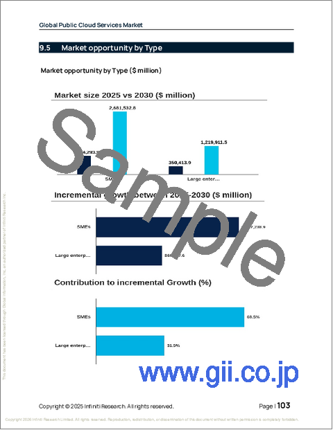 サンプル2:パブリッククラウドサービスの世界市場 2026年~2030年