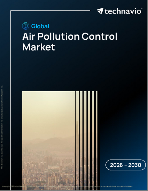 表紙：大気汚染制御の世界市場 2026年～2030年