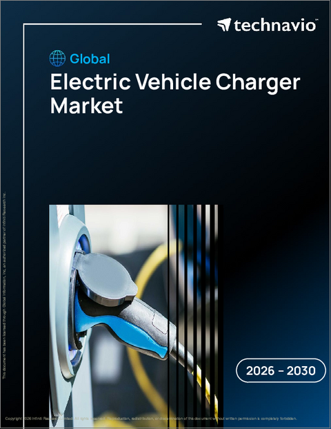 表紙：電気自動車充電器の世界市場 2026年～2030年