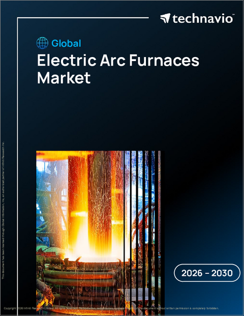 表紙：電気アーク炉の世界市場 2026年～2030年