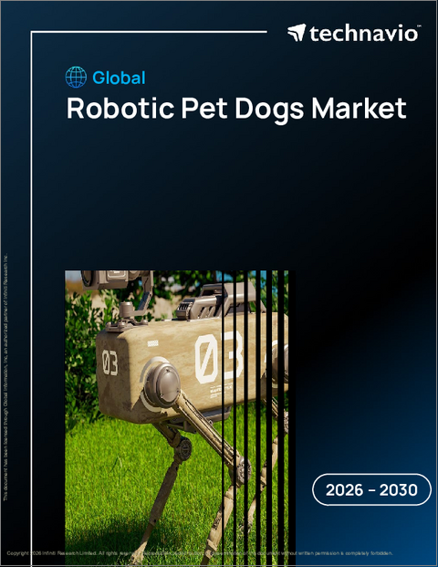 表紙：ロボットペット犬の世界市場 2026年～2030年