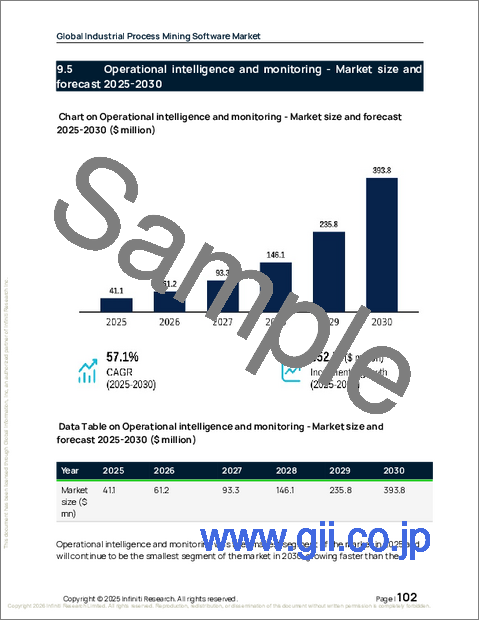 サンプル2：産業プロセスマイニングソフトウェアの世界市場 2026年～2030年